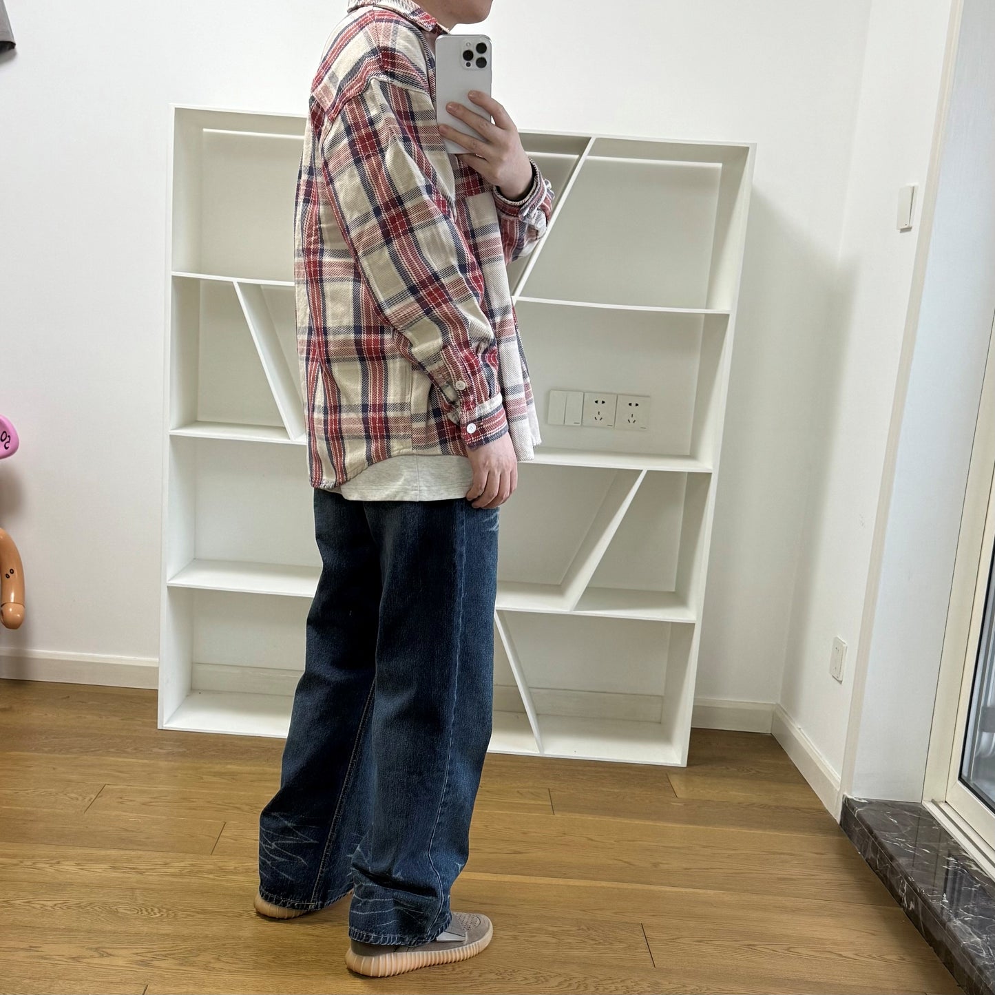 BTTJOB cleanfit Denim Jeans 微喇水波纹重工2021M丹宁牛仔裤