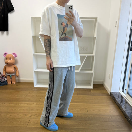 BTTJOB DOGE Ghibli Tshirt 吉卜力风格重磅冰丝棉纯棉短袖内包边无缝