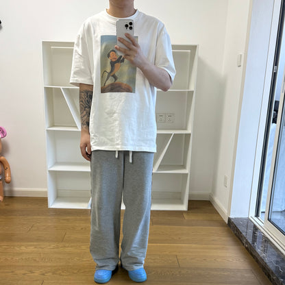 BTTJOB DOGE Ghibli Tshirt 吉卜力风格重磅冰丝棉纯棉短袖内包边无缝